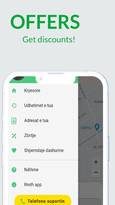 VrapOn Taxi Albania screenshot 2