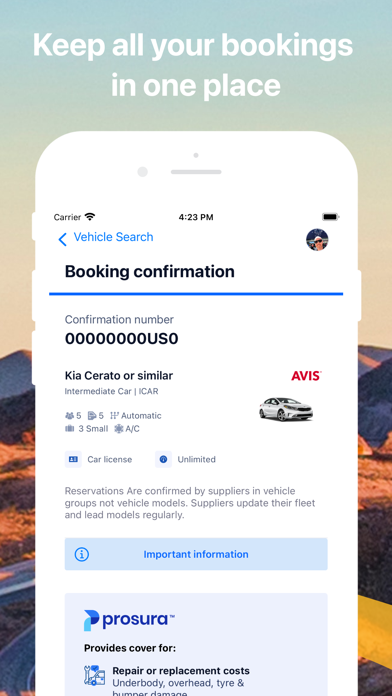 VroomVroomVroom - Car Hire screenshot 2