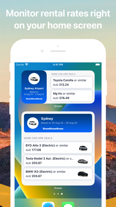 VroomVroomVroom - Car Hire screenshot 1