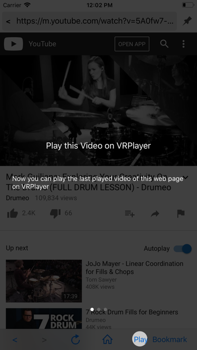 VRPlayer Pro : 2D 3D 360°Video screenshot 3