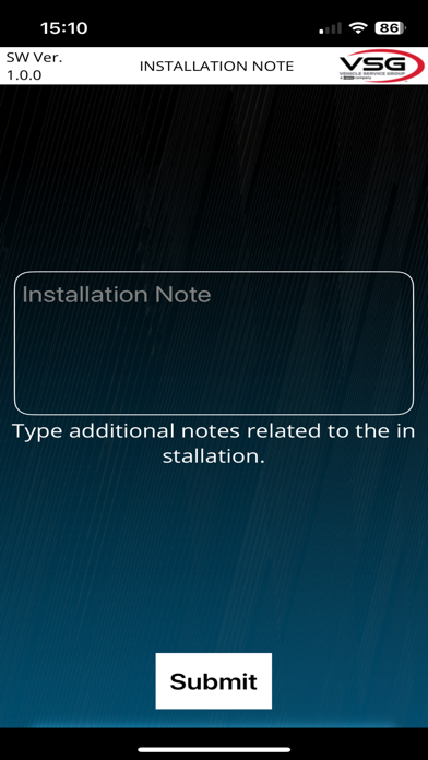 VSG StartITApp screenshot 2