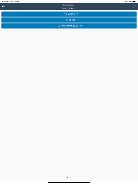 vSphere Mobile Client screenshot 5