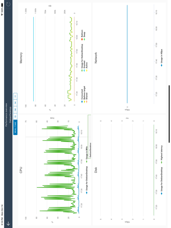 vSphere Mobile Client screenshot 3