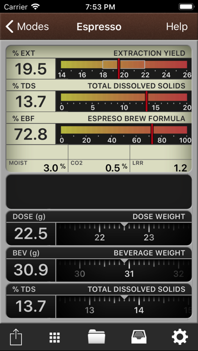 VST CoffeeTools for iPhone screenshot 2