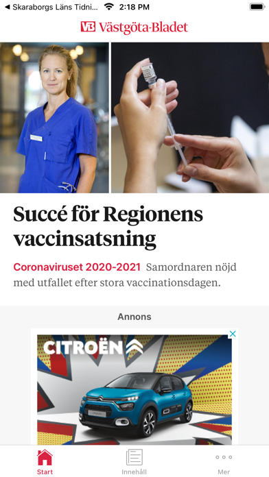 Västgöta-Bladet Nyhetsapp screenshot 3