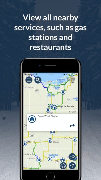 VT VAST Snowmobile Trails screenshot 2