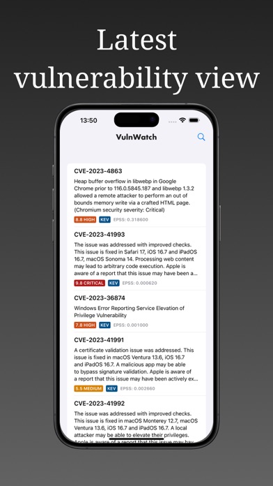 VulnWatch screenshot 4