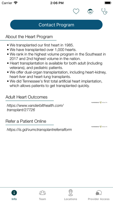 VUMC Transplant screenshot 4