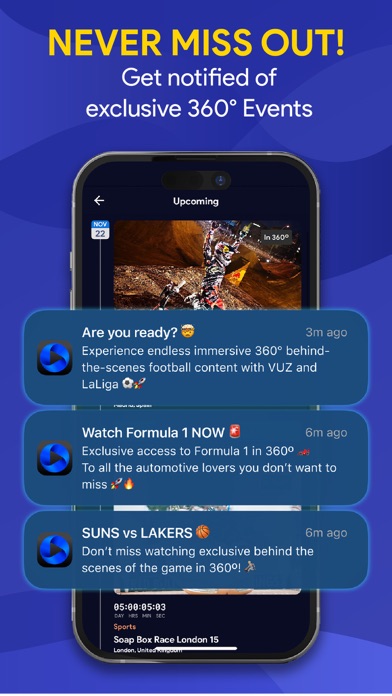 VUZ: Live 360 VR Videos screenshot 1