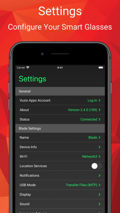 Vuzix Companion screenshot 1