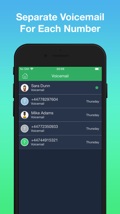 Vyke: Second Phone Number screenshot 1