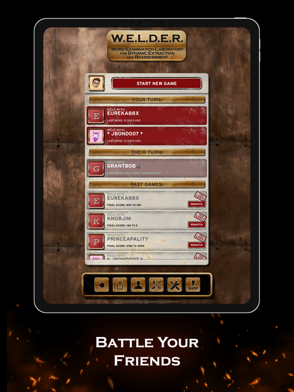 W.E.L.D.E.R. - word game screenshot 6