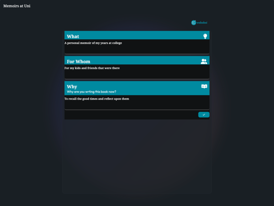 WABABAI Book Writing Studio screenshot 5
