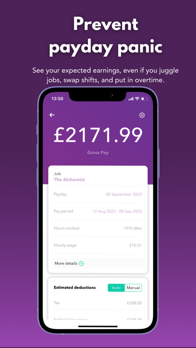 wac - shift & earnings tracker screenshot 4