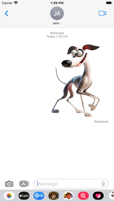 Wacky Whippet Stickers screenshot 3