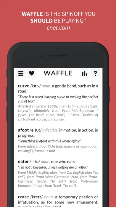 Waffle: Daily Word Game screenshot 1