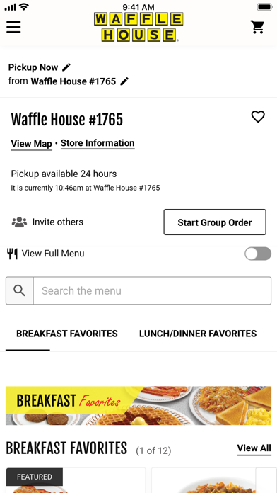 Waffle House Ordering screenshot 2
