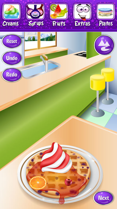Waffle Maker - Kids Cooking Food Salon Games screenshot 4