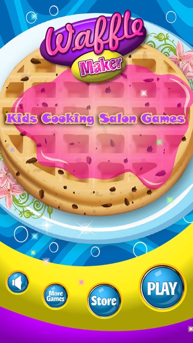 Waffle Maker - Kids Cooking Food Salon Games screenshot 5