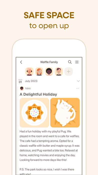 Waffle: Shared Journal screenshot 7