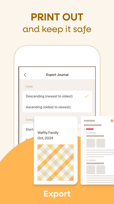 Waffle: Shared Journal screenshot 1