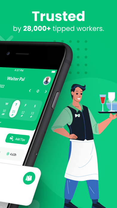 Waiter Pal: Tip Tracker screenshot 5
