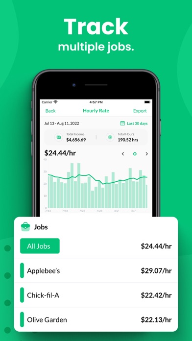 Waiter Pal: Tip Tracker screenshot 2