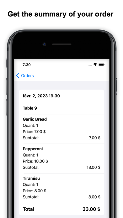 Waiter - Take orders screenshot 3
