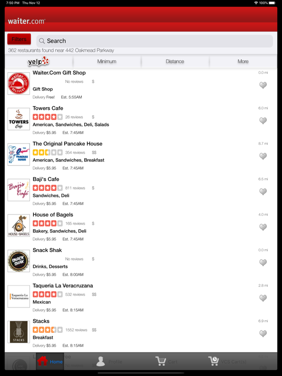 Waiter.com Food Delivery screenshot 7