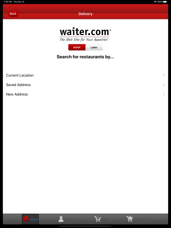 Waiter.com Food Delivery screenshot 5