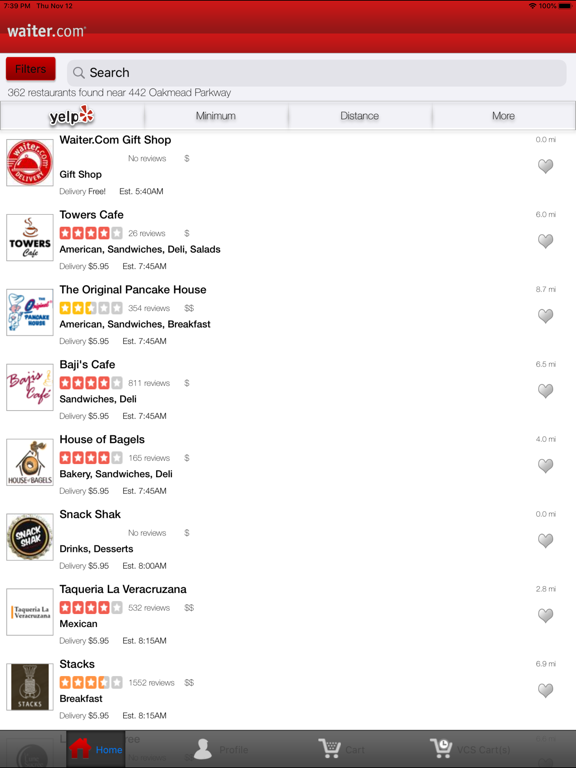 Waiter.com Food Delivery screenshot 8