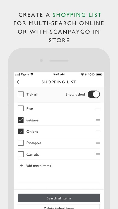 Waitrose & Partners screenshot 1