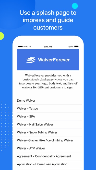 WaiverForever - Online Waiver screenshot 3