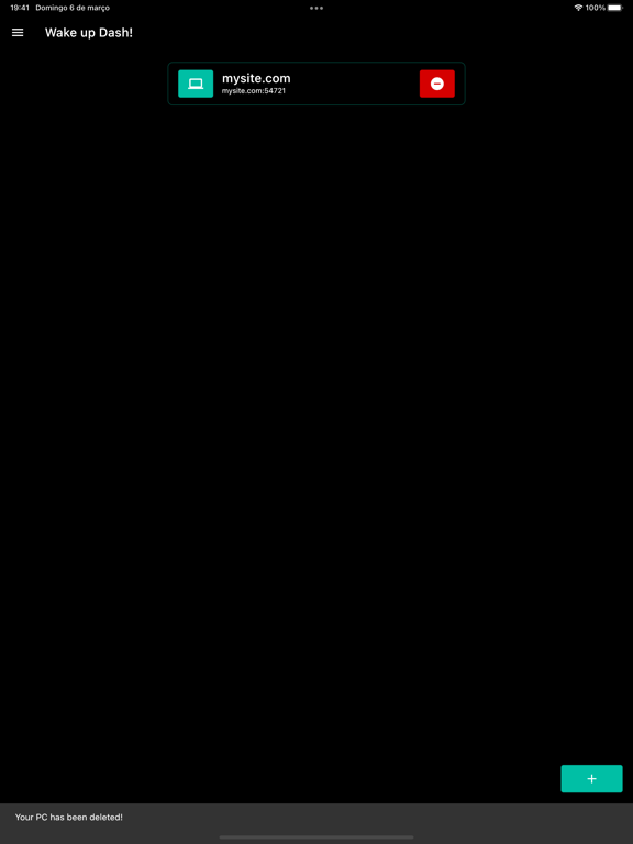 Wake up Dash! - Wake on Lan screenshot 1