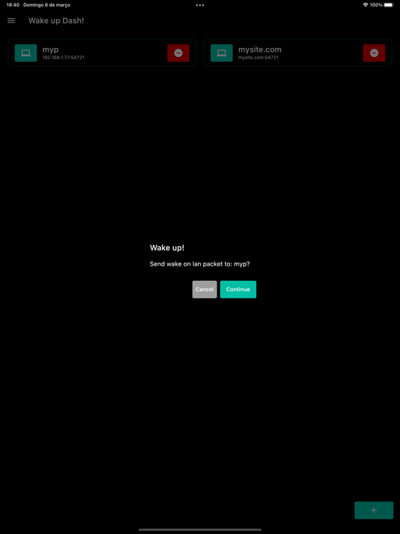 Wake up Dash! - Wake on Lan screenshot 3