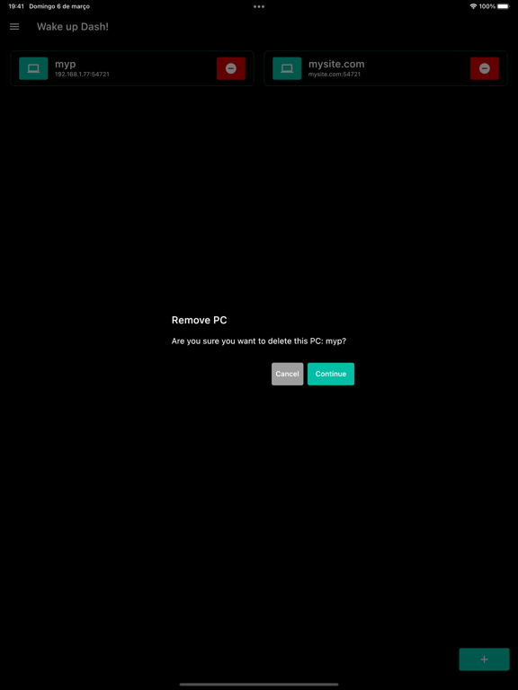 Wake up Dash! - Wake on Lan screenshot 2