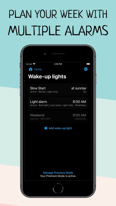 Wake Up Light – Sunrise Alarm screenshot 2