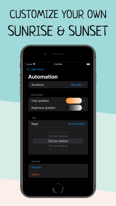 Wake Up Light – Sunrise Alarm screenshot 1