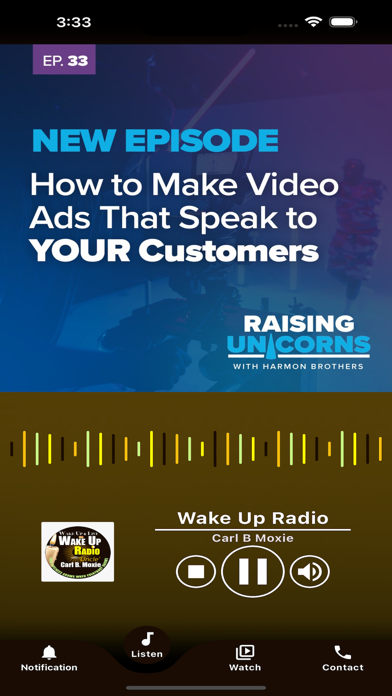 Wake Up Radio - Carl B. Moxie screenshot 1