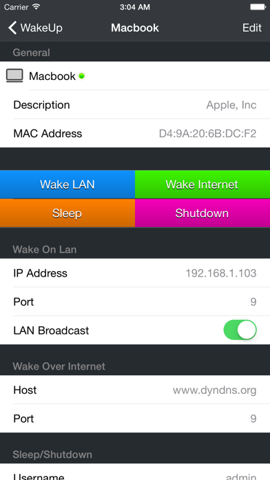 WakeUp - The Wake on LAN tool screenshot 3