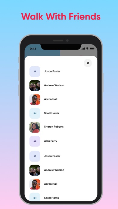 WalkClub: Walk Together! screenshot 2