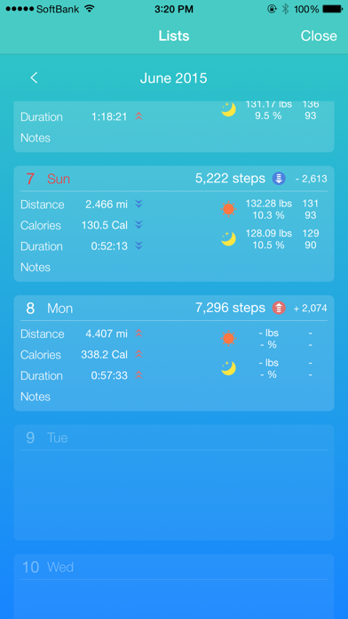 Walker - Pedometer with Motion screenshot 1