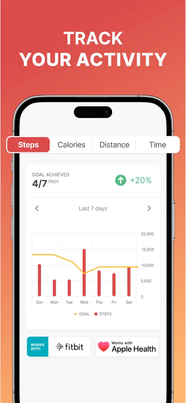 WalkFit: Walking & Weight Loss screenshot 1