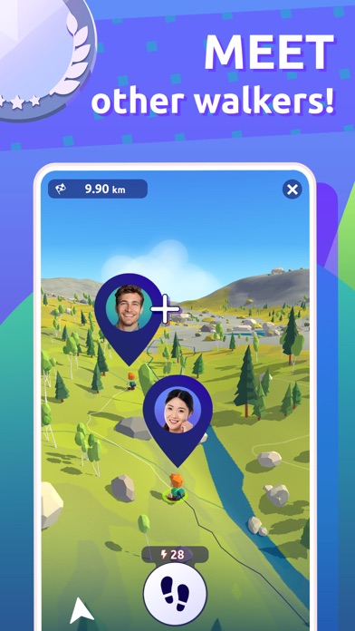 Walking Planet: Fitness Game screenshot 4
