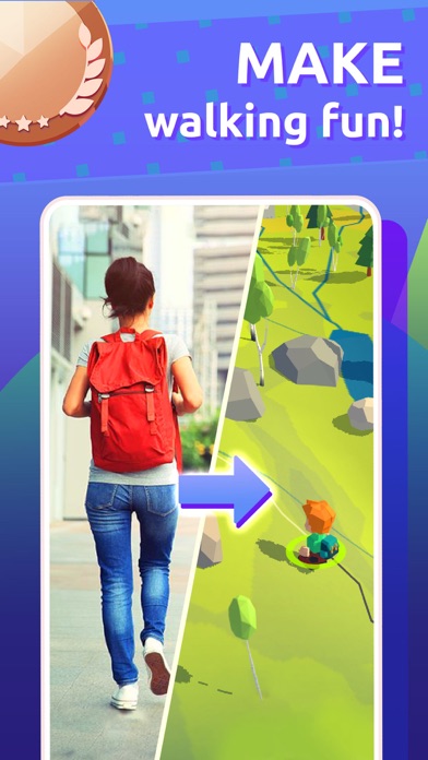 Walking Planet: Fitness Game screenshot 6
