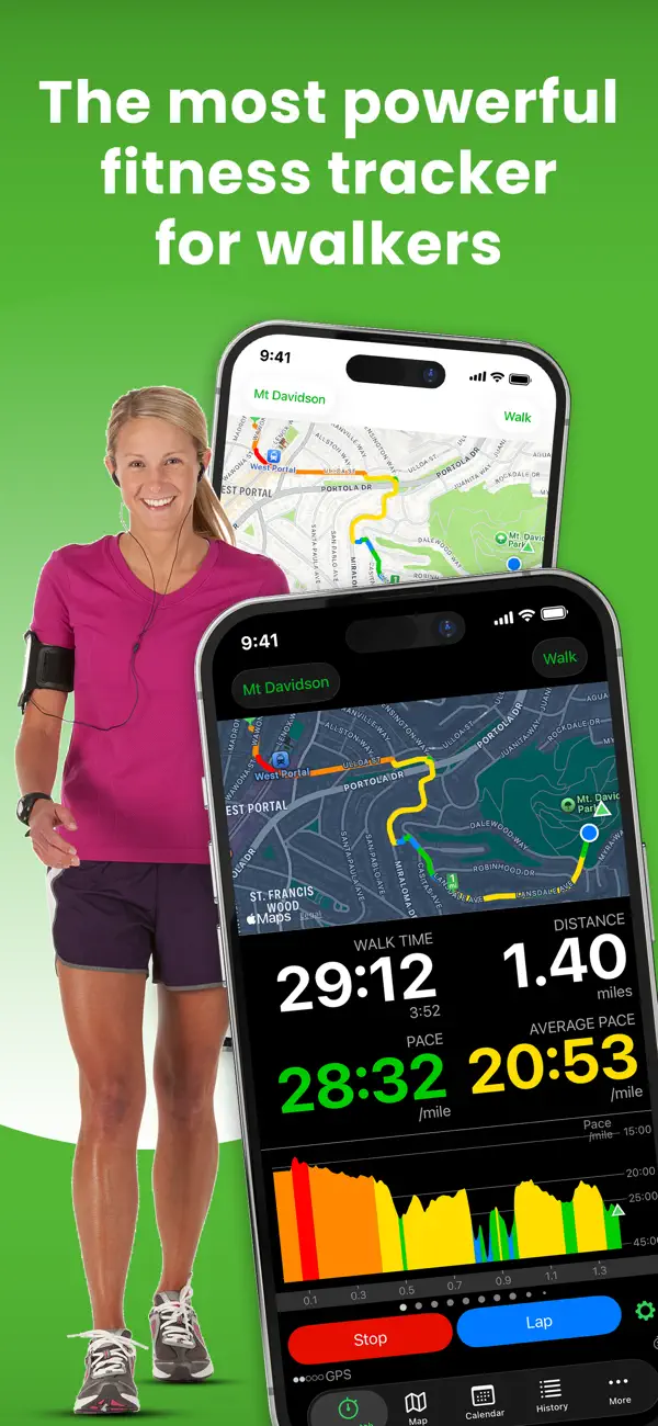 Walkmeter Walking & Hiking GPS screenshot 6