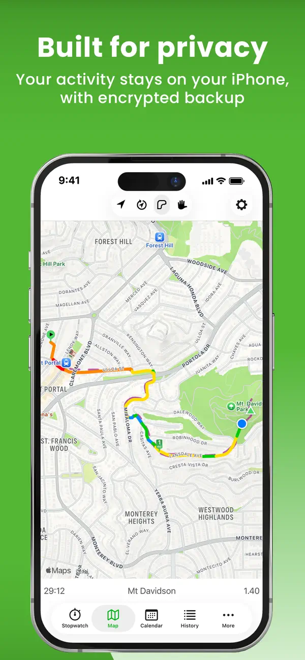 Walkmeter Walking & Hiking GPS screenshot 4