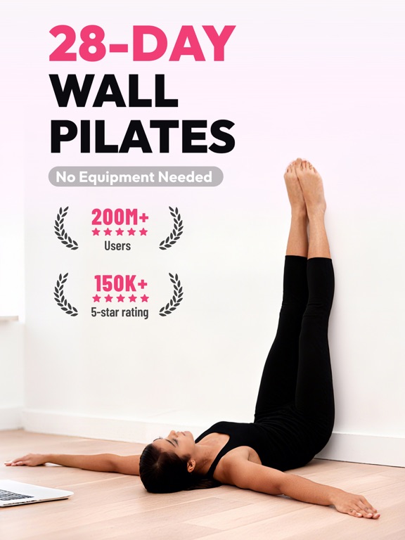 Wall Pilates Challenge:WallFit screenshot 8