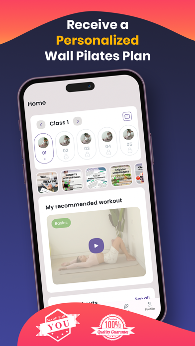 Wall Pilates: Fit Weight Loss screenshot 6