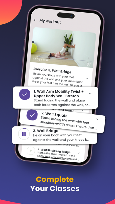 Wall Pilates: Fit Weight Loss screenshot 5